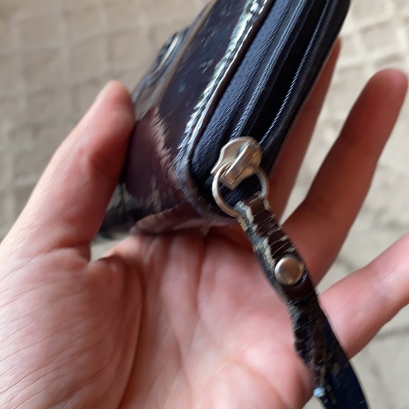 Coach Navy Blue Wristlet - Picture 16 of 16